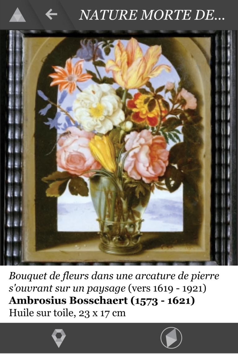 Cartel et infos de l'œuvre