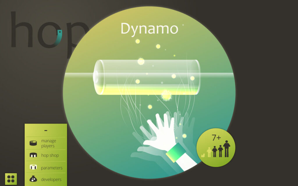 Sélection du jeu Dynamo