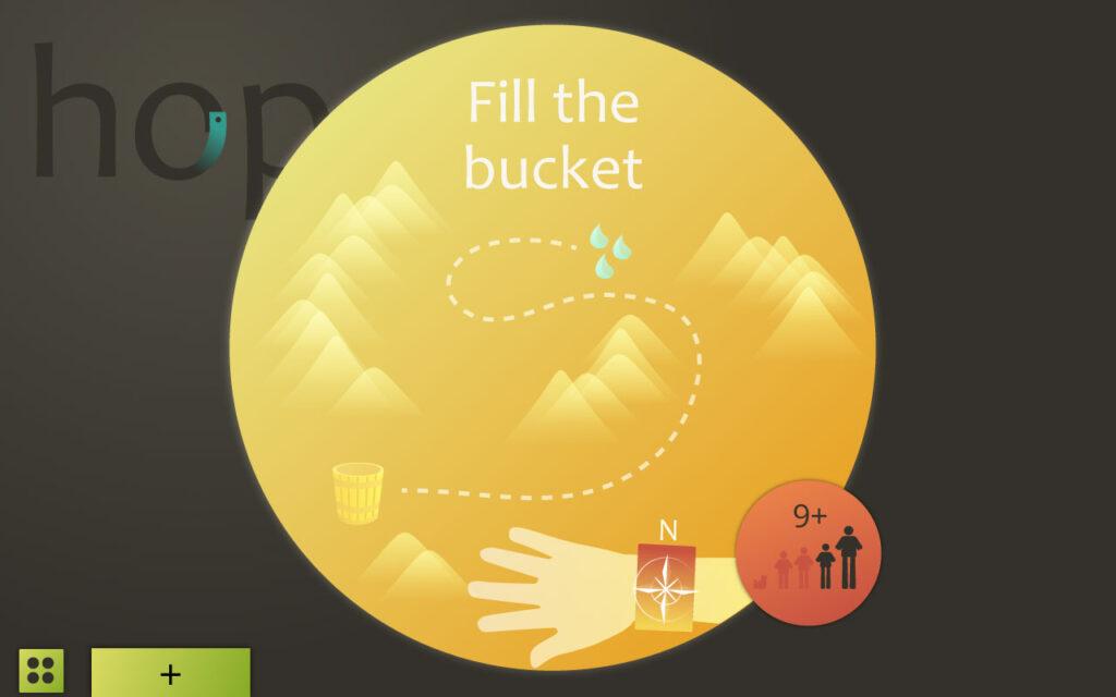 Sélection du jeu Fill the Bucket