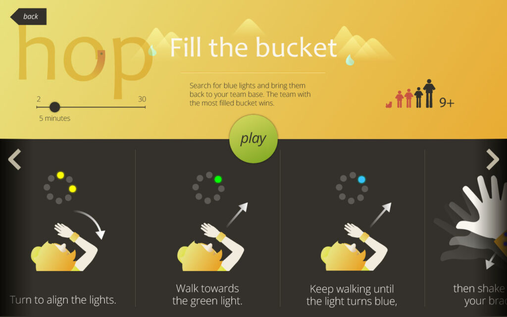 Informations sur les règles du jeu sélectionné