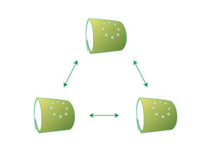 Les bracelets peuvent communiquer entre eux lors des parties (s'envoyer des points, des messages secrets...)